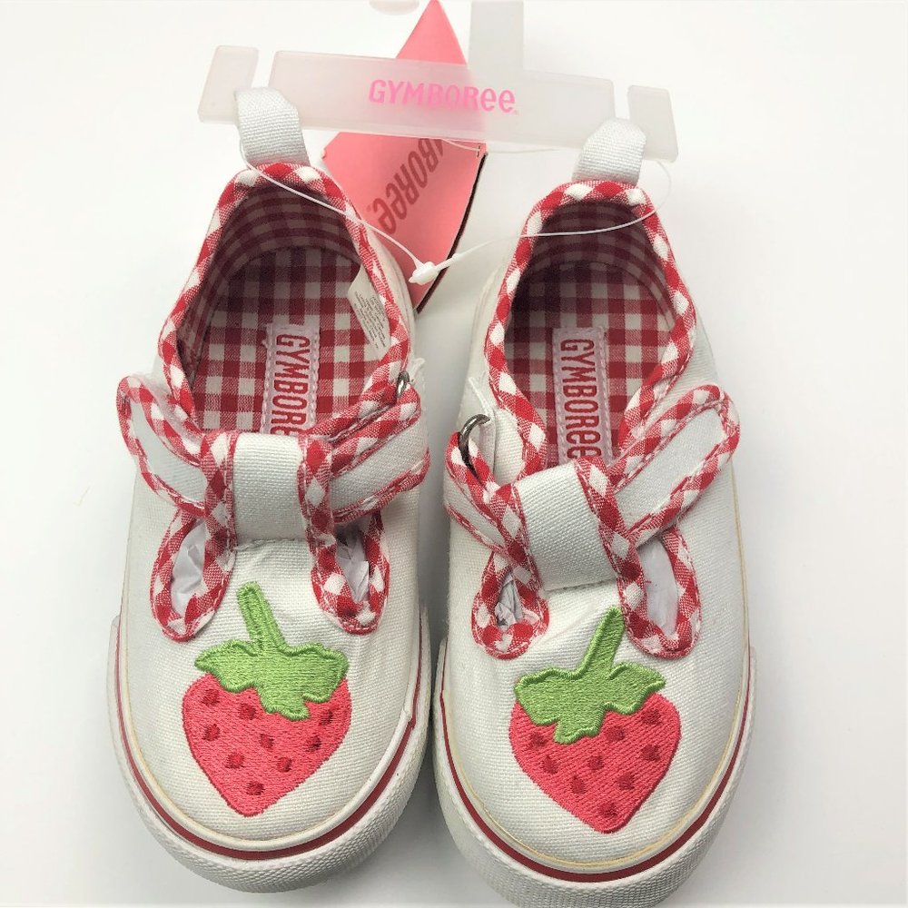 NWT  Gymboree Girl Strawberry Sneaker Size 4